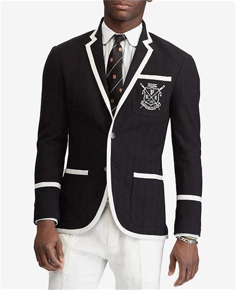 macy's polo coats|macy's polo blazers.